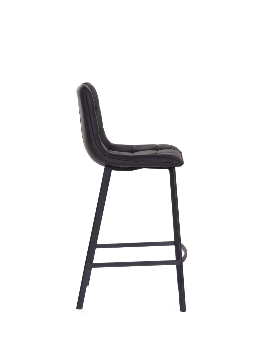 Product photograph of 2 X Laketon Pu Vintage Black Counter Stool from Choice Furniture Superstore.
